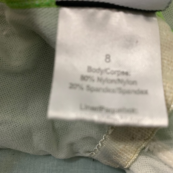 DKR & CO. Green One Piece Swimming Suite Size 8 - Picture 10 of 10